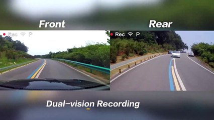 70mai A800 Dual-vision 4K Dash Cam Promotion Video