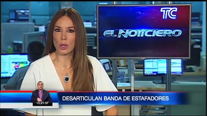 Los capturan en el momento en que se llevaban productos por medio de una estafa