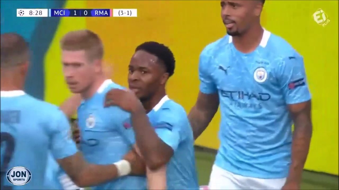 Manchester City vs Real Madrid - Goals | Gols 1st Half | 2019-20 Champions League