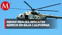 Semar rescata a empleado de la FGR en Baja California