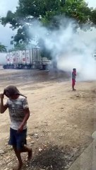 Disturbios en Tecún Umán, Ayutla.