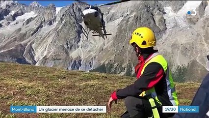 Mont-Blanc : un glacier menace de se détacher