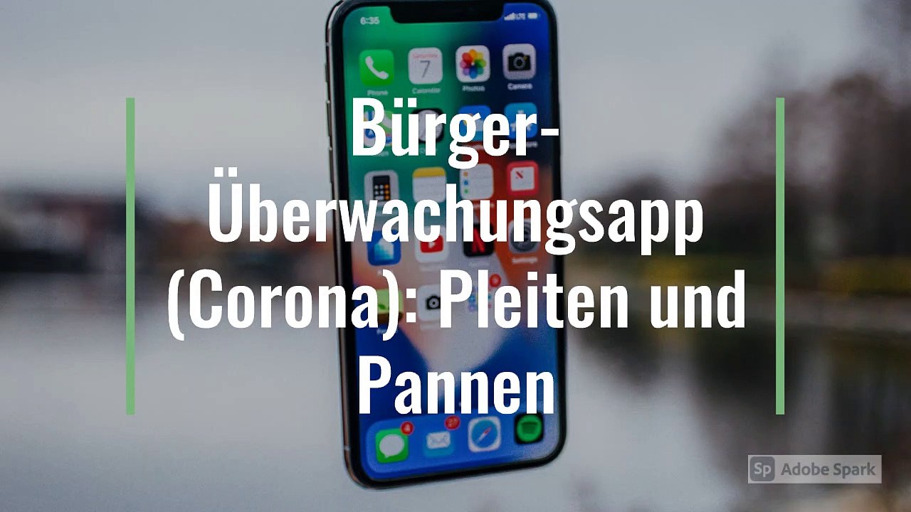 Bürger-Überwachungsapp (Corona): Pleiten und Pannen
