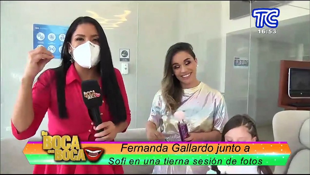 Fernanda Gallardo en un nuevo proyecto con su hija Sofi