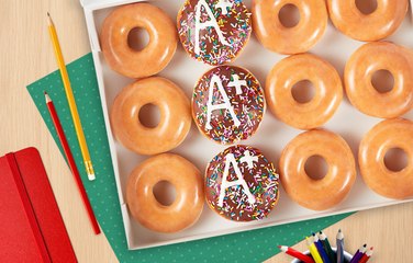 Krispy Kreme is Rewarding All Educators with Free "Straight A Dozen" on August 11
