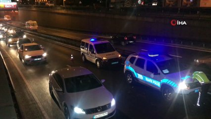 Zincirleme kazaya karışan kadın sürücüden kendini görüntüleyen gazeteciye sitem