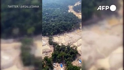 Operação contra mineração ilegal na Amazônia