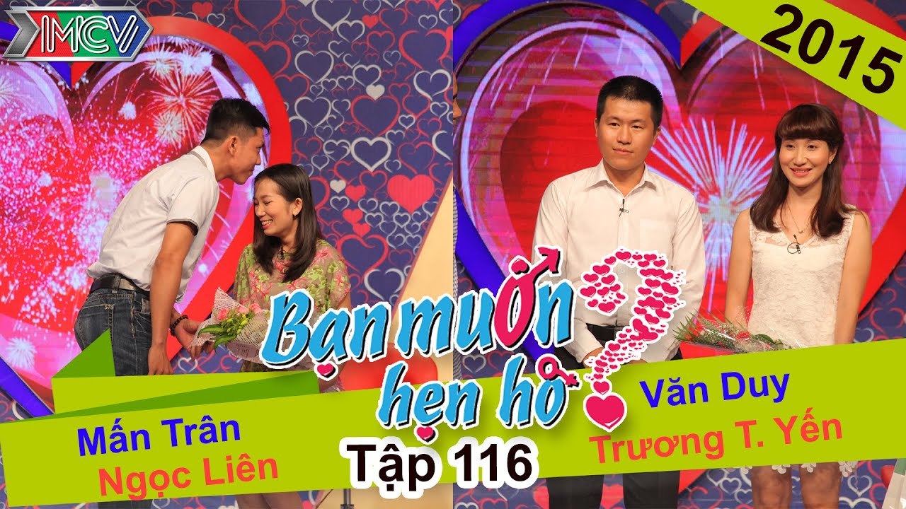 BẠN MUỐN HẸN HÒ #116 UNCUT | Mẫn Trân - Ngọc Liên | Văn Duy - Trương Yến | 161115 