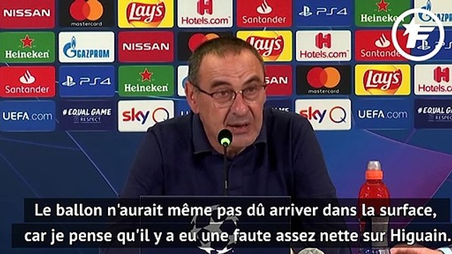 Ligue des Champions : Maurizio Sarri peste contre l'arbitrage
