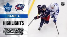 NHL Highlights | Maple Leafs @ Blue Jackets 8/07/2020