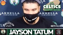 Jayston Tatum Postgame Interview Celtics vs Raptors