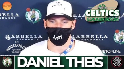 Daniel Theis Postgame Interview Celtics vs Raptors
