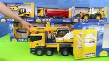 Escavadora, Trator, Carrinho de bombeiros , Caminhões de lixo e carros de policia para crianças_5