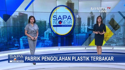 Pabrik Pengolahan Plastik di Bogor Ini Ludes Terbakar, Belasan Unit Damkar Dikerahkan