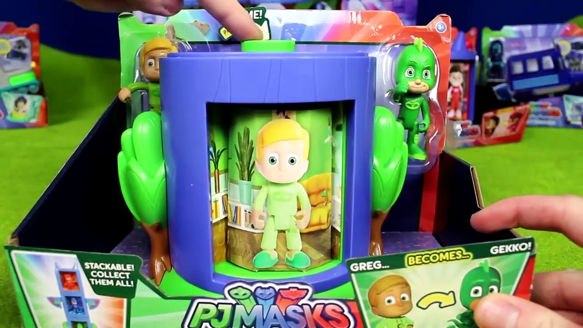 PJ MASKS Play Tent Car Catboy Owlette Gekko Toys & Games Action Figures