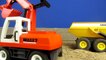 Playmobil Excavator children's film - excavator children toys Construction Site Excavator Unboxing