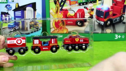 Download Video: Trenzinho do Brio e Thomas e seus amigos – Caminhão de Bombeiros