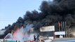 Manisa’da mobilya fabrikasında korkutan yangın
