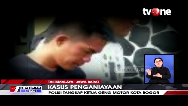 Detik-detik Penangkapan Ketua Geng Motor Kota Bogor