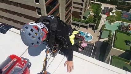 Hayatları 11 mm’lik ipe bağlı