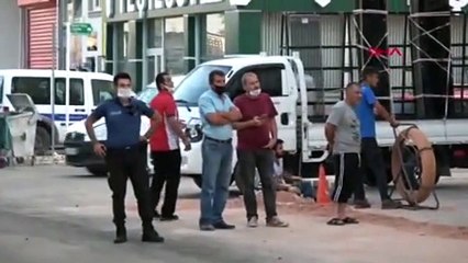 Sinir krizi geçiren kadını kimse ikna edemedi!