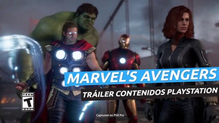 Marvel's Avengers – Tráiler contenidos PlayStation