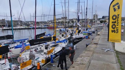 Solo Guy Cotten Concarneau 2020 : Départ de la course