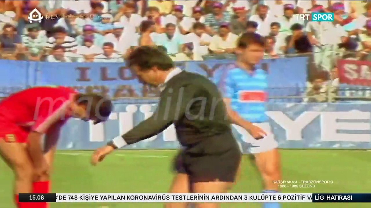 Karşıyaka 4-3 Trabzonspor [HD] 28.08.1988 - 1988-1989 Turkish 1st League Matchday 2