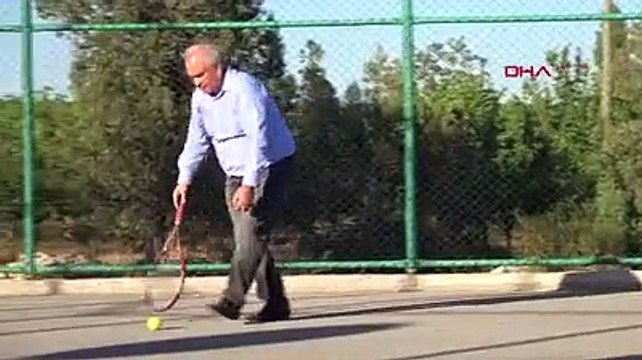 Mersin'in yaylasında açılan tenis kursuna yoğun ilgi