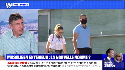 Éric Caumes, infectiologue: 'L'important, c'est quand même le port du masque en intérieur'