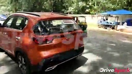 Kia Sonet Spied Sans Camouflage First Time After Global Unveil | New Colour Scheme Revealed