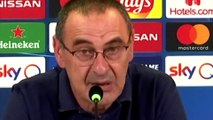 Football - Champions League - Conferenza Stampa Sarri post Juventus-Lione 2-1