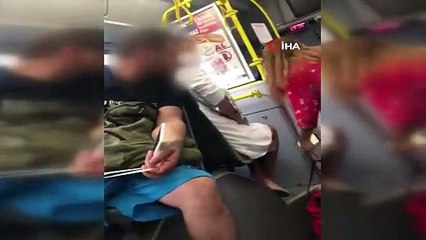 Halk otobüsü içerisinde ‘maske’ tartışması karakolda son buldu