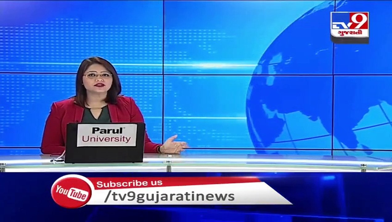 Vehicles damaged after strong winds uproot trees near Manoranjan circuit house - Junagadh