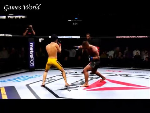 Bruce Lee Vs Mike Tyson - Best Game Fight
