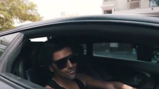 Guru Randhawa in his Black Lamborghini Latest Video