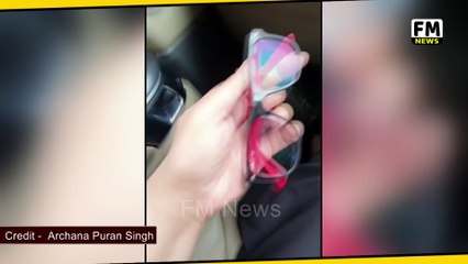 Archana Puran Singh Make Fun With Husband Parmeet Sethi at On The Way The Kapil Sharam Show
