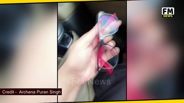 Archana Puran Singh Make Fun With Husband Parmeet Sethi at On The Way The Kapil Sharam Show