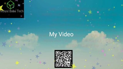 How to create a QR code with an android  mobile  in hindi|By Royal Baba  tech.