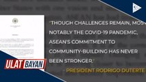 Pres. #Duterte: Pagkakaisa at pagtutulungan, susi para makaahon ang ASEAN mula sa CoVID-19 pandemic