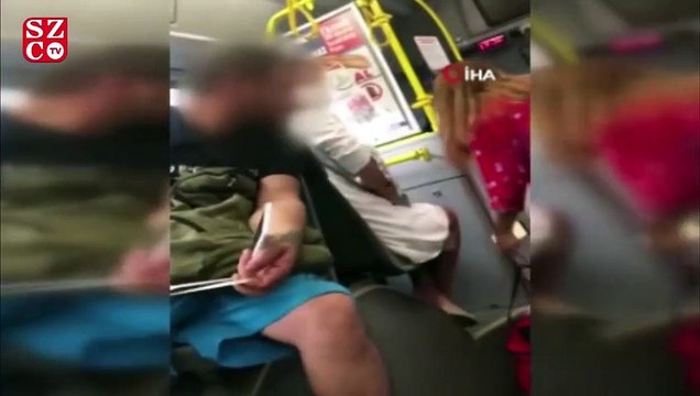 Halk otobüsü içerisinde ‘maske’ tartışması karakolda son buldu