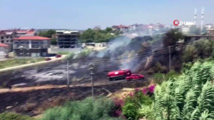 Manavgat Ilıca'da korkutan orman yangını
