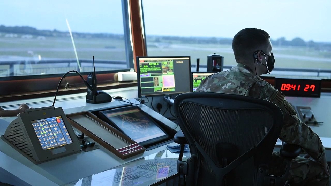 A Virtual Tour • U.S Air Force 48th Fighter Wing • Air Traffic Control Tower • 05 Aug 2020
