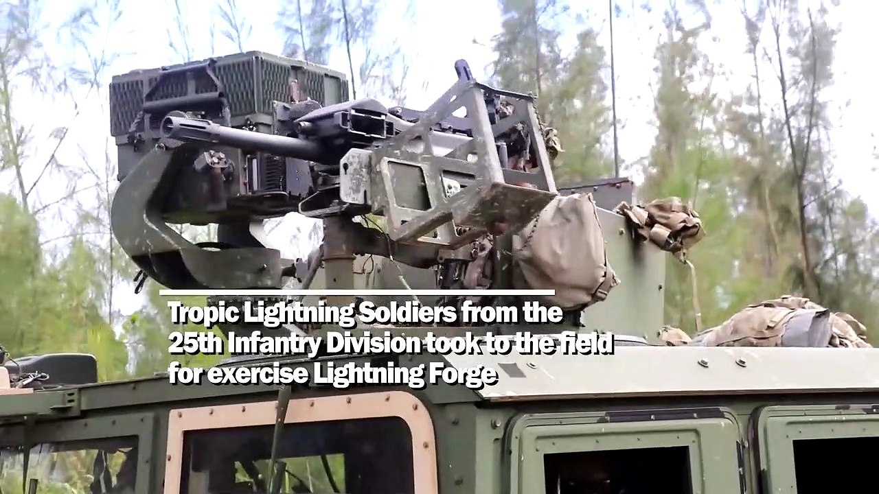 U.S Army • 25th Infantry Division • Exercise Lightning Forge • Hawaii 2020
