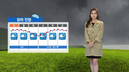 [날씨] 밤사이 중부 국지적 강한 비 집중...산사태·침수 유의 / YTN
