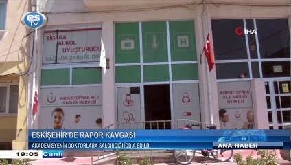 Eskişehir'de akademisyenin doktorlara saldırdığı iddia edildi