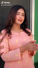 Minahil Malik Beautiful Tiktok Video