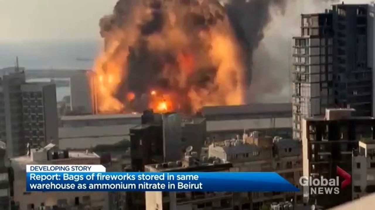 Beirut explosion: Lebanese president hints missile may be behind blast!