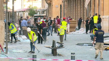 Clean-up underway after devastating Beirut explosion