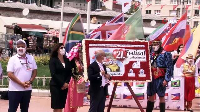 Büyükçekmece Kültür ve Sanat Festivali renkli görüntülere sahne oldu